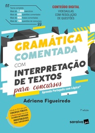 7-ed-comentada-para-portugues-gramatica-e-domine-2024-a-interpretacao-textos-de-concursos-a