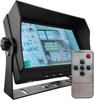 Tela Veicular 7" IPS com Gravação: Monitor Automotivo Completo para 4 Câmeras AHD 1080p (12V-24V) - imagem 4