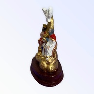 Imagem Divino Pai Eterno em Resina 7 cm - Escultura Sagrada com Detalhes Finais - imagem 3
