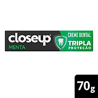 Close Up Tripla Menta: Kit 12 Cremes Dentais 70g - imagem 2