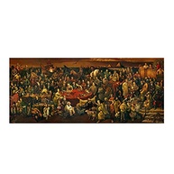 Pintura em Tela Réplica de Obra de Pablo Picasso - 70x140cm - Arte Moderna para Decoração de Parede - imagem 2