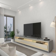 Rack para TV 75" com LED e Rodízios Requinte 212cm - Moderno e Funcional - imagem 1