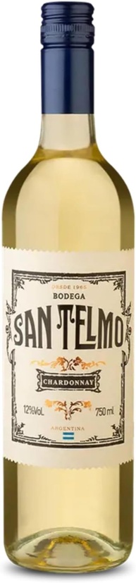 San Telmo Vinho Argentino Branco Chardonnay 750Ml - imagem 1