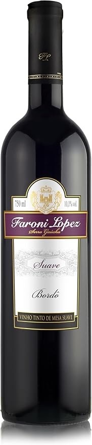 Vinho Faroni Lopez Bordo Suave 750ml - imagem 1