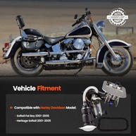 Conjunto Bomba Combustível Harley-Davidson Softail Fat Boy 2001-2005 - 75132-01D - imagem 3