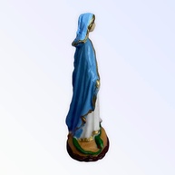 Imagem de Nossa Senhora das Graças em Resina - 7,5cm - Decoração Católica Elegante - imagem 3