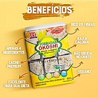 Okoshi: Snack Arroz Integral Orgânico Fit 75g - Vegano, Sem Glúten - imagem 2