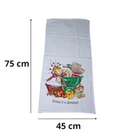Kit 10 Panos de Prato Estampados 75x45cm - 100% Algodão com Alta Absorção - imagem 4