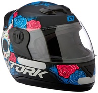 Capacete Fechado Pro Tork Evolution 788 G7 Mexican Skull Fosco Preto - Segurança e Estilo! - imagem 1