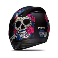 Capacete Fechado Pro Tork Evolution 788 G7 Mexican Skull Fosco Preto - Segurança e Estilo! - imagem 5