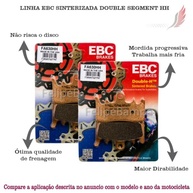 Kit Pastilha Freio EBC Sinterizada Ducati Monster 797, Panigale 959, Multistrada, Hypermotard, XDiavel 950 e BMW S1000XR, R1200GS - FA630 - imagem 3