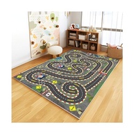 Tapete Infantil Aventura na Cidade "Velocidade Selvagem" - Diversão e Aprendizado para Crianças (79x119cm) - imagem 2
