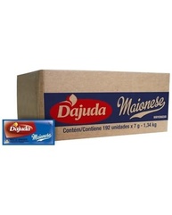 Sache Maionese Dajuda Caixa 192 Unidades 7g - imagem 2