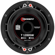 Subwoofer Taramps T 1200 SW 8" 600W RMS 4+4 Ohms: Graves Poderosos para Seu Carro! - imagem 4
