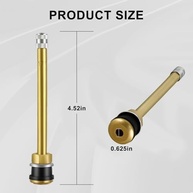 Kit 8 Hastes de Válvula TR573 Latão para Caminhão - Durabilidade e Segurança - imagem 5
