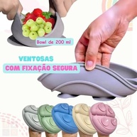 Kit Introdução Alimentar para Bebê - 8 Peças Premium com Silicone Antitóxico, Copo, Talheres e Acessórios - imagem 4