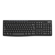 Teclado sem fio Logitech K270 com 8 Teclas Multimídia, Conexão USB, Pilhas Inclusas e Layout ABNT2 - Compatível com PC e Notebook. - imagem 1