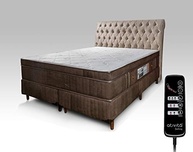 Colchão Queen com Massagem SLIM Extra Firme - 8 Motores + Box Bipartida - imagem 2