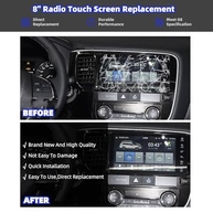 Tela Touchscreen Rádio 8" para Mitsubishi Outlander & Sport 2019-2022 - Substituição OEM - imagem 4
