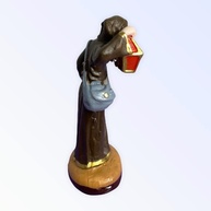 São Longuinho em Resina 8 cm - Imagem Religiosa de Qualidade para Decoração e Oração - imagem 3