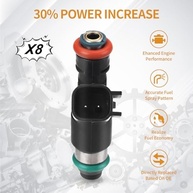 Kit 8 Injetores de Combustível 4 Furos para GMC & Chevrolet V8 5.3L (2007-2009) - imagem 4