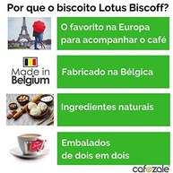 80 Biscoitos - 5 Pacotes - Bolacha Belga - Lotus Biscoff - imagem 3