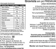 TUI ALIMENTOS Graviola Em Pó Premium 80 % - 120 G - imagem 3