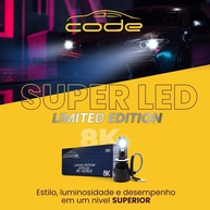 Super LED Code H4 8000K 12V: Iluminação Brilhante e Moderna para Seu Veículo - imagem 3