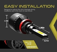 Super LED Code H7 8000K 12V: Iluminação Potente e Moderna para Seu Veículo - imagem 5