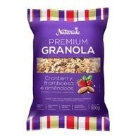 Granola Premium Naturale, Cranberry, Framboesa e Amêndoas, 800g - imagem 2