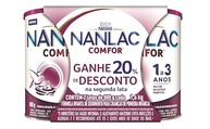 Fórmula Infantil Nanlac Comfor 1 a 3 anos 800g 2 unidades - imagem 1