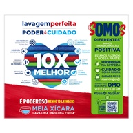 OMO Lavagem Perfeita: Kit 3 Lavar Roupa 800g - imagem 2