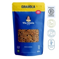 Granola Tradicional Castanha Coco Pacote 800g Tia Sônia - imagem 4