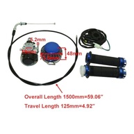 Kit Carburador de Corrida TC-Motor Azul 50cc-80cc para Bicicleta Motorizada 2 Tempos - imagem 3