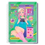Caderno Universitário Feminino: Pop Fashion Credeal 80F - imagem 2