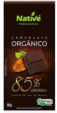 Chocolate 85% Cacau Orgânico Native 80g - imagem 4