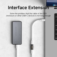 Adaptador USB-C 80Gbps: Potência e Velocidade! - imagem 2