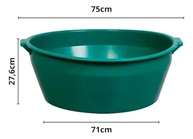 Bacia Gigante 80L Multiuso com Alças - Plasnew para Lavanderia, Pet e Diversão - imagem 4
