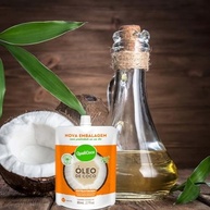 Kit c/ 8und Óleo de Coco Extravirgem Sachê QUALICOCO 80ml - imagem 4