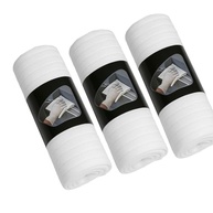 Kit 3 Panos de Chão Microfibra Branco 80x50cm - Alta Absorção, Secagem Rápida, Ideal para Limpeza de Pisos e Cozinha - imagem 2