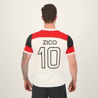 Camisa Flamengo Zico Retrô: Reviva a Magia de 81! - imagem 2