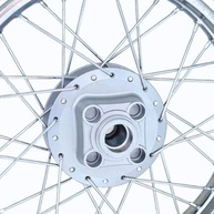 Roda Traseira Completa CG Titan 125 (83-99) - Montada e Alinhada para Performance! - imagem 3