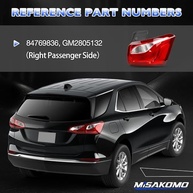 Lanterna Traseira Direita Chevy Equinox 2018-2020 - Halógena Premium 84769836 - imagem 4