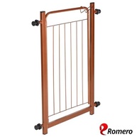 Portão de Segurança para Pets e Bebês | Extensor 10cm | Largura Ajustável 69-84cm | Modelo Médio Bronze - imagem 5