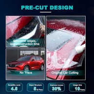 Película Protetora para Mazda CX-5 2022-2024 | PPF TPU 8,5 Mil Transparente com 7 Peças - imagem 4