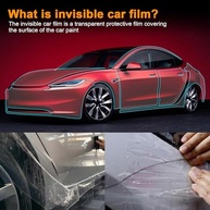 Película Protetora PPF para Tesla Model 3 2017-2024 | TPU 8,5 Mil Transparente Antiarranhões - imagem 4