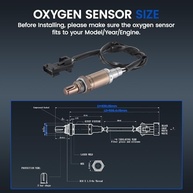 Sensor de Oxigênio O2 Upstream 15097 para Volvo 850, C70, S70, V70 (1995-1998) - Desempenho e Durabilidade Garantidos - imagem 4
