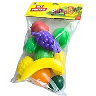 Kit Frutinhas Brinquedo 10 Peças Braskit 8508 - imagem 2