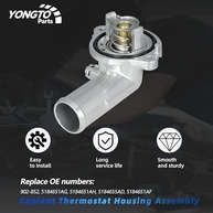 Carcaça de Termostato de Alumínio Atualizada 902-852 para Dodge Durango, Jeep Grand Cherokee e Wrangler 3.6L - imagem 3