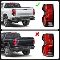 Lanterna Traseira Huray para Chevy Colorado 2023-2025 (Lado Esquerdo) - Substituição OE 85651743 - imagem 3